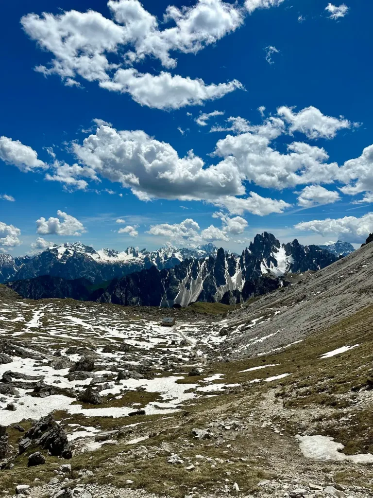 Am Weg zu den Drei Zinnen