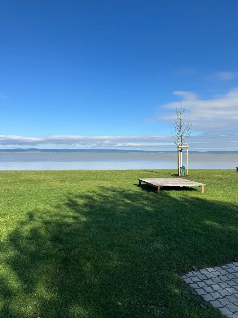 Badefläche am Strandcamping Podersdorf