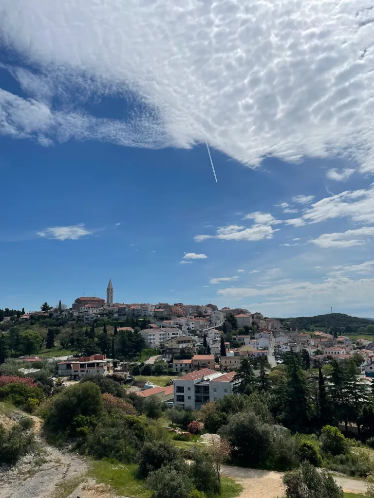 Blick auf Vrsar