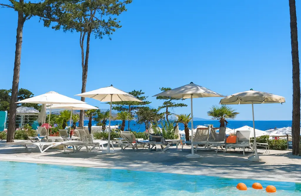Pool am Campingplatz Ježevac Krk