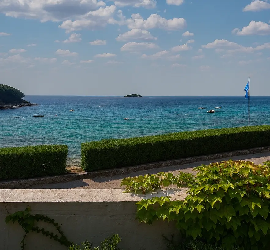 Strandpromenade am Camping Porto Sole Vrsar