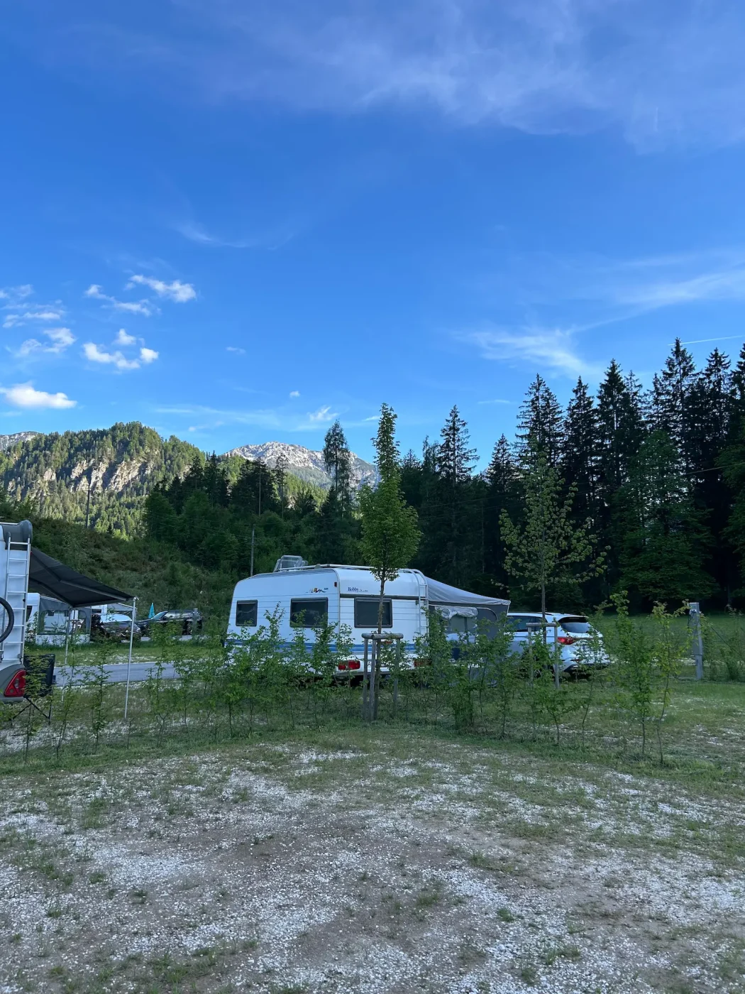 Stellplätze am Campingresort Hinterstoder